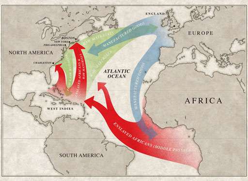 Middle Passage Map