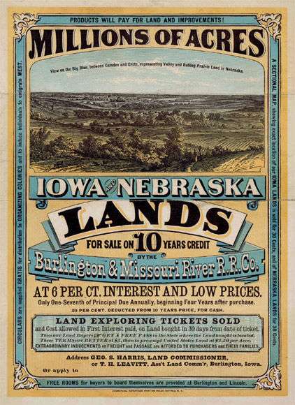 Homestead Act Poster