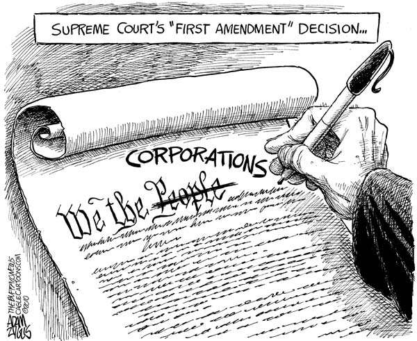 Citizens United cartoon